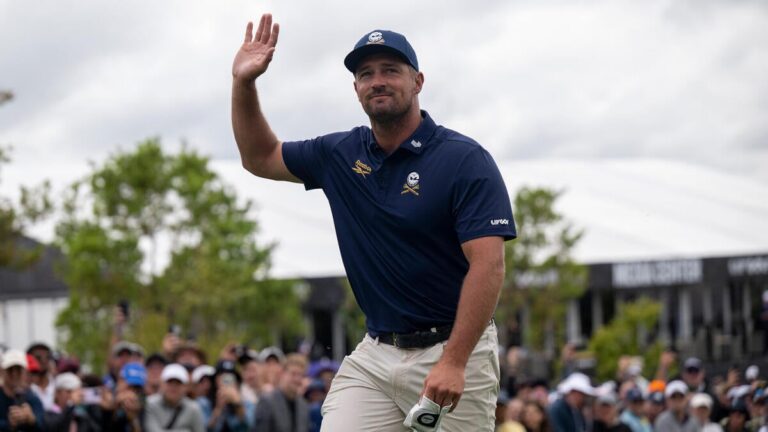 Bryson DeChambeau beats Jon Rahm in playoff to win second straight LIV Golf event