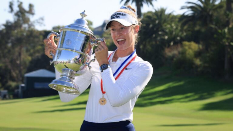 Nelly Korda eyes career grand slam after claiming first U.S. Women’s Open, second straight major victory