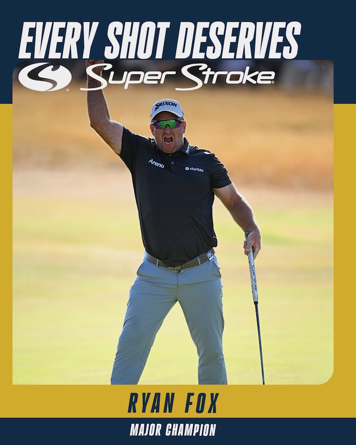 SuperStroke Congratulates Ryan Fox on Winning the 154th Open Championship