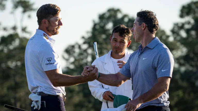 Cumulative 2026 major leaderboard shows Sam Burns’ rise, Rory McIlroy and Scottie Scheffler’s consistency