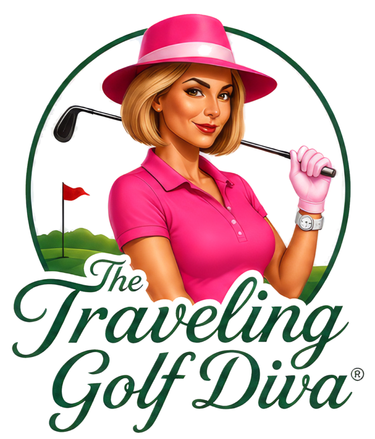 NEW EPISODE | Strokes & Jokes Blending Comedy & Golf with Michael Petit on The Traveling Golf Diva Podcast