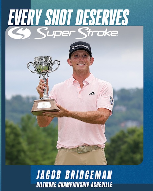 SuperStroke Congratulates Jacob Bridgeman on Second Career Win at the Biltmore Championship Asheville Winbiltmorechampionship092026igpost