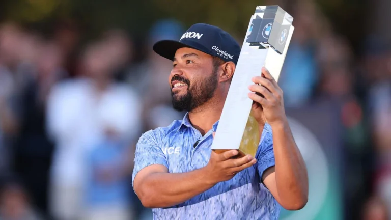 J.J. Spaun becomes 3rd American to win BMW PGA Championship as Rory McIlroy falls short image