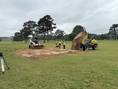 PTI Golf Teams With Gogel for Greens, Tees and Bunkers Renovation at Country Club of Jackson Machinepicturepti
