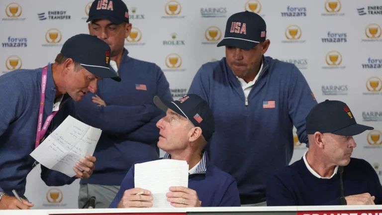 2026 Presidents Cup matchups: Day 1 schedule set with Scottie Scheffler batting lead off for U.S. image