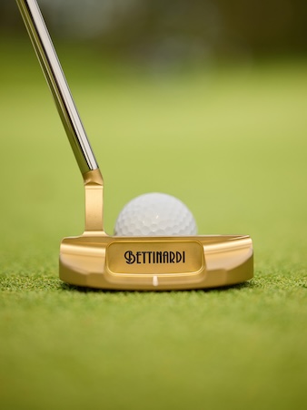 Bettinardi Golf Announces the 2027-28 Queen B Series: Newly Crafted Models. French Gold Finish. Unmistakable Presence. Putterongrassbettinardi